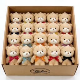 30/20/10pcs Mini Teddy Bears Tiny Soft Stuffed Teddy Bear Doll Plush Bears Bulk for Birthday Party Decor Favors Bag Keychain