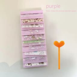 Macaron Colors Nail Foils Gradient Transfer Foil Storage Box Nail Art Stickers Stripe Floral Manicure Decals Nails Decoration