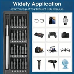 24 in 1 Digital Maintenance Precision Screwdriver Set with Portable Storage Box and Electronic Device Disassembly Tool
