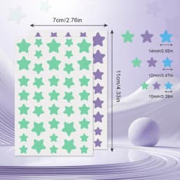 8/16Pcs Colorful Star Acne Patch Improve Women Skin Hydrocolloid Acne Tool Acne Cover Pimple Patch Portable Skin Care Tools