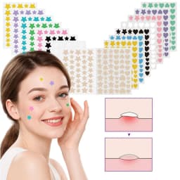 8/16Pcs Colorful Star Acne Patch Improve Women Skin Hydrocolloid Acne Tool Acne Cover Pimple Patch Portable Skin Care Tools