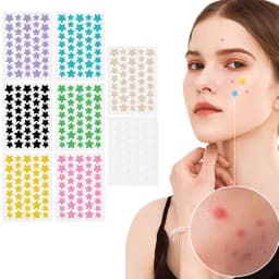 8/16Pcs Colorful Star Acne Patch Improve Women Skin Hydrocolloid Acne Tool Acne Cover Pimple Patch Portable Skin Care Tools