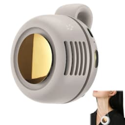 Summer Cooling Fan Clip Portable Buckle Small Fan Mini Waist Hanging Handheld Silent Bladeless Clip Fan New Type Strong Wind
