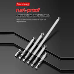 Anti-slip Hex Cross Drill Bits Hand Tools Parts Magnetic Electricians Mechanics Woodworking Installation Repair Accessories Gift