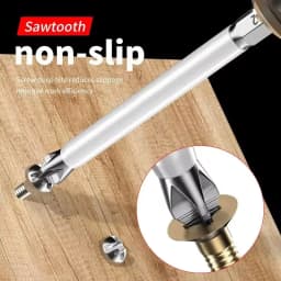 Anti-slip Hex Cross Drill Bits Hand Tools Parts Magnetic Electricians Mechanics Woodworking Installation Repair Accessories Gift