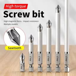 Anti-slip Hex Cross Drill Bits Hand Tools Parts Magnetic Electricians Mechanics Woodworking Installation Repair Accessories Gift