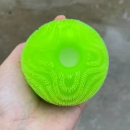 Fuzz Ball Squishy Toy Wonder Waves Vent Ball Textured Stress Relief Fidget Toy Squeeze for Adults Anti-anxiety Toy