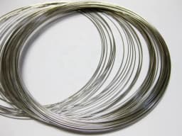 Memory Wire About 50 Loops Necklace Choker Collar 115mm