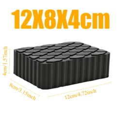 Car Lift Rubber Jack Pad Blocker Jack Pad Shock-Absorbing Support For Car Jacks Lifting Equipment Elastic Blocks Accessories