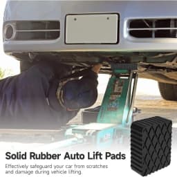 Car Lift Rubber Jack Pad Blocker Jack Pad Shock-Absorbing Support For Car Jacks Lifting Equipment Elastic Blocks Accessories