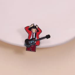 Punk Rock Band Enamel Pins Heavy Metal Music Album Retro Cassette Tape Brooches Lapel Badge Jewelry Gifts for Fans Friends