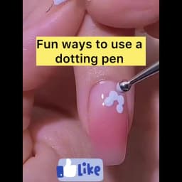 5Pcs Dual-End Wooden Dotting Pen Marbleizing Tool Set for Nail Design Manicure Painting Kit