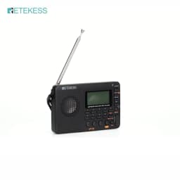RETEKESS V115 Portable Radio Rechargeable AM FM SW Radio Multifunctional Radio Long Distance Receiver Clear Sound for Camp Gift