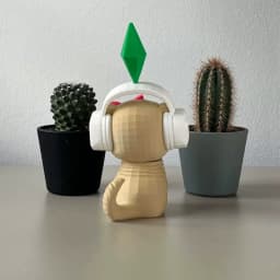 The Sims Plumbob Dancing Cat Car Decoration Cute Bobble Head Ornament for Dashboard Mini Action Figure for Car Interior