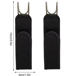 1pc Tactical Hook Elastic Waistband, Buckle Free Invisible Waist Closure, EDC Buckle, Suitable for Hunting, Fishing, Camping