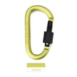 1pcs Aluminum Carabiner D-Ring Key Chain Clip Snap Hook Karabiner Camping Keyring 8 Colors