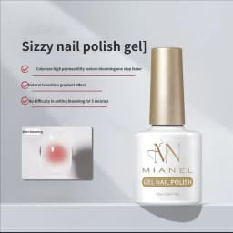 MIANEL Water Drop Top Coat 2026 SpringSummer Collection Clear Versatile Water Drop Shape Nail Art Functional Gel