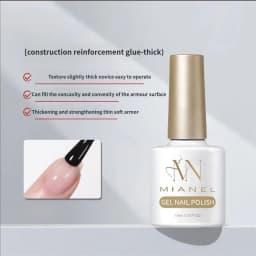 MIANEL Water Drop Top Coat 2026 SpringSummer Collection Clear Versatile Water Drop Shape Nail Art Functional Gel