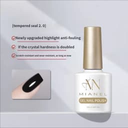 MIANEL Water Drop Top Coat 2026 SpringSummer Collection Clear Versatile Water Drop Shape Nail Art Functional Gel