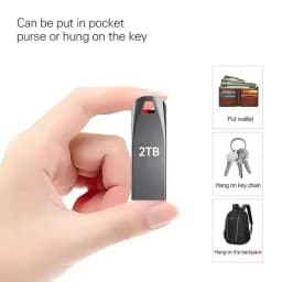 2TB USB3.2 Flash Drive High Speed Type-C U Disk Large Capacity  Waterproof  Portable Memoria  Usb Flash Disk ﻿2TB 1TB 512GB New