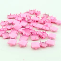 Mix-Colors 100pcs 9mm Punk Pyramid DIY Metal Square Rivet Studs and Spikes For Clothing Shoes Bags Accessories