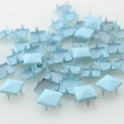 Mix-Colors 100pcs 9mm Punk Pyramid DIY Metal Square Rivet Studs and Spikes For Clothing Shoes Bags Accessories