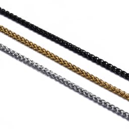 1 Piece Width 3mm/4mm/5mm/6mm Gold Color Keel Link Chain Necklace For Men Women Stainless Steel Chain Necklace