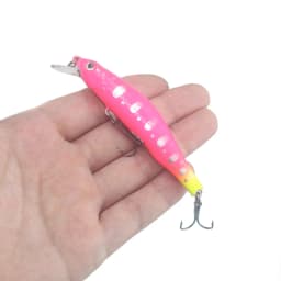 1pcs sinking Minnow Fishing Lure Wobblers Hard Artificial Bait 3D Eyes 8cm 8.5g High Quality Crankbait Plastic Baits Fish Pesca