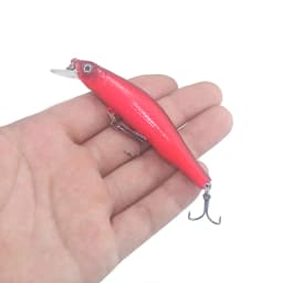 1pcs sinking Minnow Fishing Lure Wobblers Hard Artificial Bait 3D Eyes 8cm 8.5g High Quality Crankbait Plastic Baits Fish Pesca