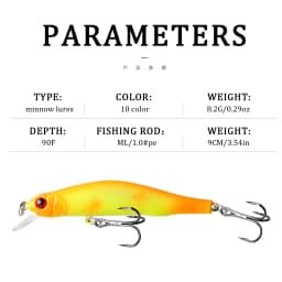 1pcs sinking Minnow Fishing Lure Wobblers Hard Artificial Bait 3D Eyes 8cm 8.5g High Quality Crankbait Plastic Baits Fish Pesca