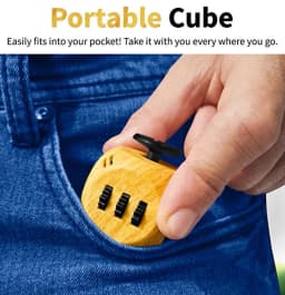 Fidget Cube Toy,EDC Fidgeting Toys Anti Stress Relief Toys,Anxiety Antistress Sensory Toy for Adults Kids Autism ADHD 6 Sides