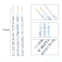 Nail Brush For Manicure Gel Brush For Nail Art 15Pcs/Set Nail Brush Acrylic Liquid Powder Carving Gel Brush