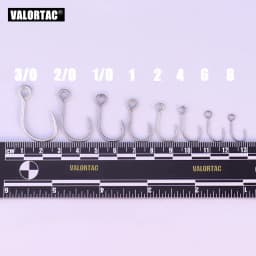 Inline Single Hook Big Eye Single Hook Replace the Treble Hook 12pcs/Pack Fish Hooks for Live Bait Single Fishing Hooks