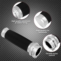 Motorcycle 1"25mm Hand Grips Handle Bar For Harley Touring Road Street Glide Sportster 883 1200 72 XL Dyna VRSC Softail Custom