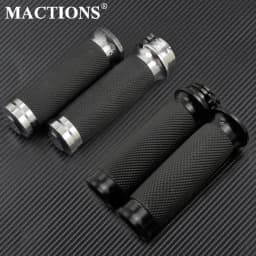 Motorcycle 1"25mm Hand Grips Handle Bar For Harley Touring Road Street Glide Sportster 883 1200 72 XL Dyna VRSC Softail Custom