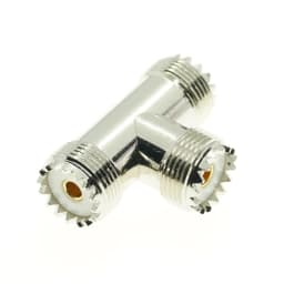 UHF SO239 PL259 TO UHF BNC N SMA SO239 PL259 male female flange mount angle RF Coaxial Coax Connector Adapter Brass Converter