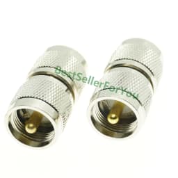 UHF SO239 PL259 TO UHF BNC N SMA SO239 PL259 male female flange mount angle RF Coaxial Coax Connector Adapter Brass Converter