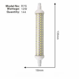 R7S LED 78mm 118mm 135mm R7S Light Bulb 6W 9W 12W SMD 2835 Lampada LED Lamp 220V Corn Light Energy Saving Replace Halogen Light