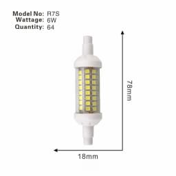 R7S LED 78mm 118mm 135mm R7S Light Bulb 6W 9W 12W SMD 2835 Lampada LED Lamp 220V Corn Light Energy Saving Replace Halogen Light