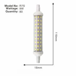R7S LED 78mm 118mm 135mm R7S Light Bulb 6W 9W 12W SMD 2835 Lampada LED Lamp 220V Corn Light Energy Saving Replace Halogen Light