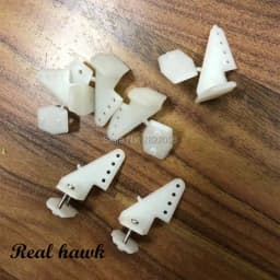 20 Sets/lot With Screws Pin Horns 18x26 4hole L18xW13xH26 RC Airplanes Parts Electric Planes For Aeromodelling RC Parts