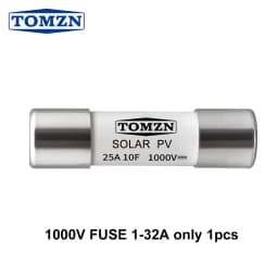 TOMZN Solar PV Fuse Holder DC 1000V PV 3A 6A 10A 15A 16A 20A 25A 30A 32A High Voltage for Solar System Protection Not One Set