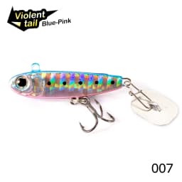 Hunthouse Violent Tail 2.0 Jigging Lure Spoon Sinking Bait Tackle Artificial 10g 18g 24g For Fishing Lure Pike Trout Tackle