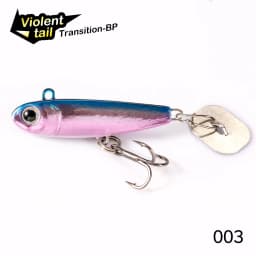 Hunthouse Violent Tail 2.0 Jigging Lure Spoon Sinking Bait Tackle Artificial 10g 18g 24g For Fishing Lure Pike Trout Tackle