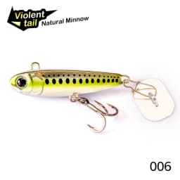 Hunthouse Violent Tail 2.0 Jigging Lure Spoon Sinking Bait Tackle Artificial 10g 18g 24g For Fishing Lure Pike Trout Tackle