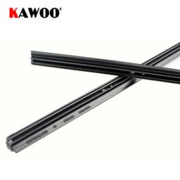 KAWOO Auto Windscreen Car Wiper Blade Strips Vehicle Insert Rubber Strip 14"16"17"18"19"20"21"22"24"26" FR 10mm 1pcs Accessories