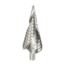Xcan Step Drill Bit 1pc 4-12 4-32mm Pagoda Drill Hexagon Screw Drill Core Drilling Tool HSS Spiral Groove Wood Metal Hole Cutter
