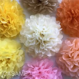 10pcs cute babyshower decoration 15cm 6 inch Tissue Paper Flowers paper pom poms balls lanterns Party Decor Craft Wedding