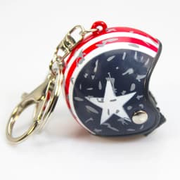 New Motorcycle Helmets Key chain Women men Cute Safety Helmet Car Keychain Bags Hot Key Ring gift Jewelry wholesale 17022