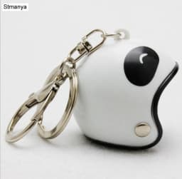 New Motorcycle Helmets Key chain Women men Cute Safety Helmet Car Keychain Bags Hot Key Ring gift Jewelry wholesale 17022